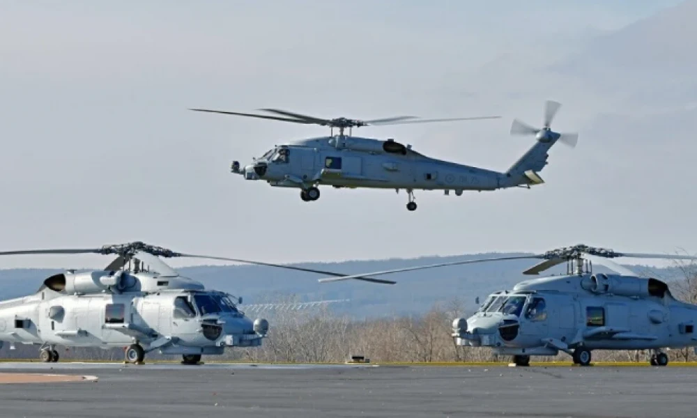 Η παραλαβή των τριών ελικοπτέρων Seahawk από το Πολεμικό Ναυτικό αύριο παρουσία του πρωθυπουργού